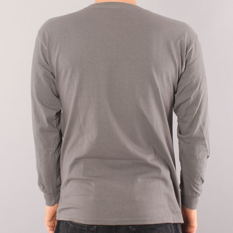  Spitfire Old E Combo Youth LS T-shirt - Charcoal Grey