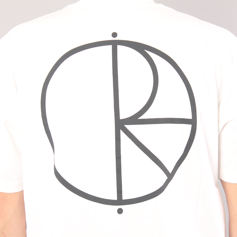 Polar Skate Co Stroke Logo T-shirt - White