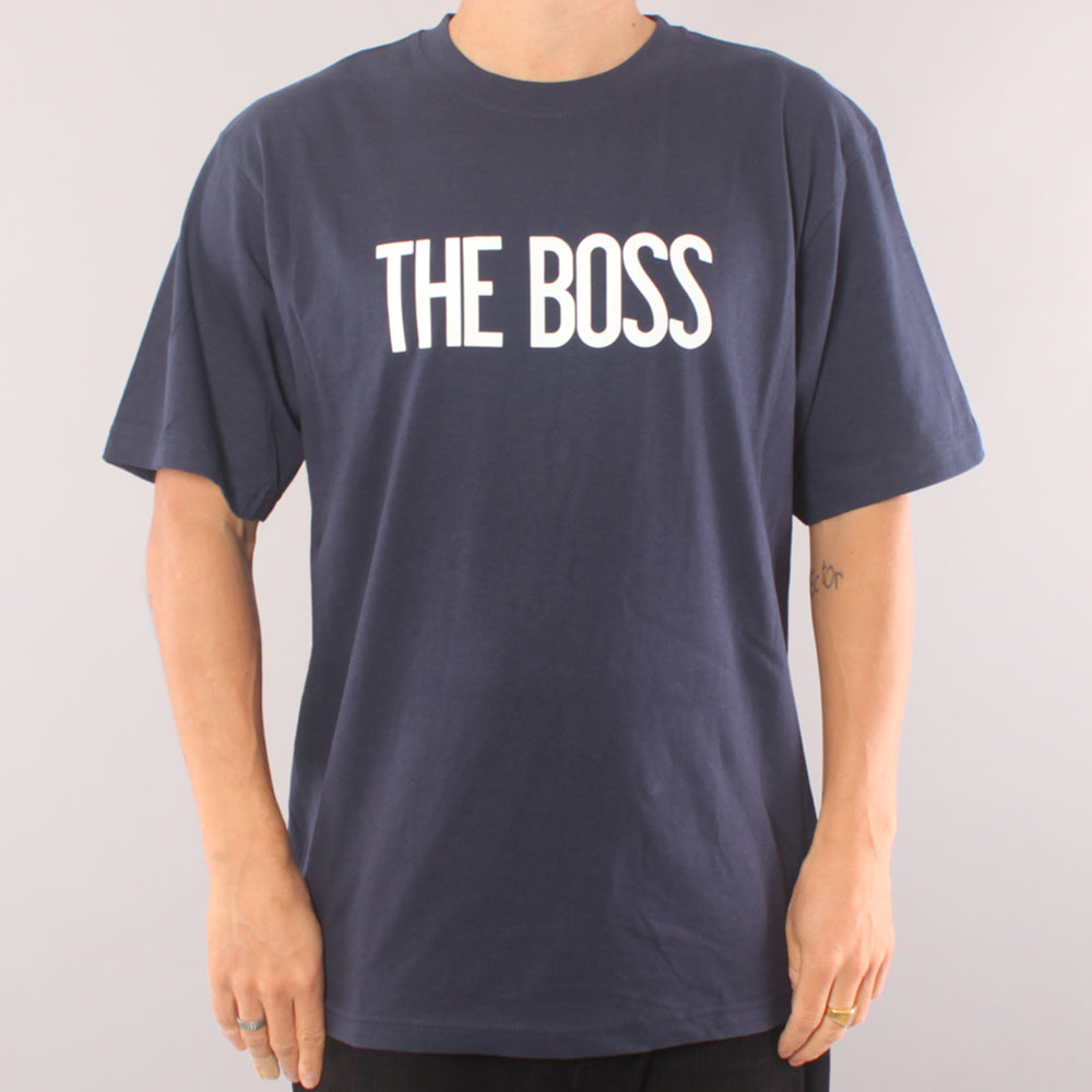 The Boss Logo T-shirt - Navy