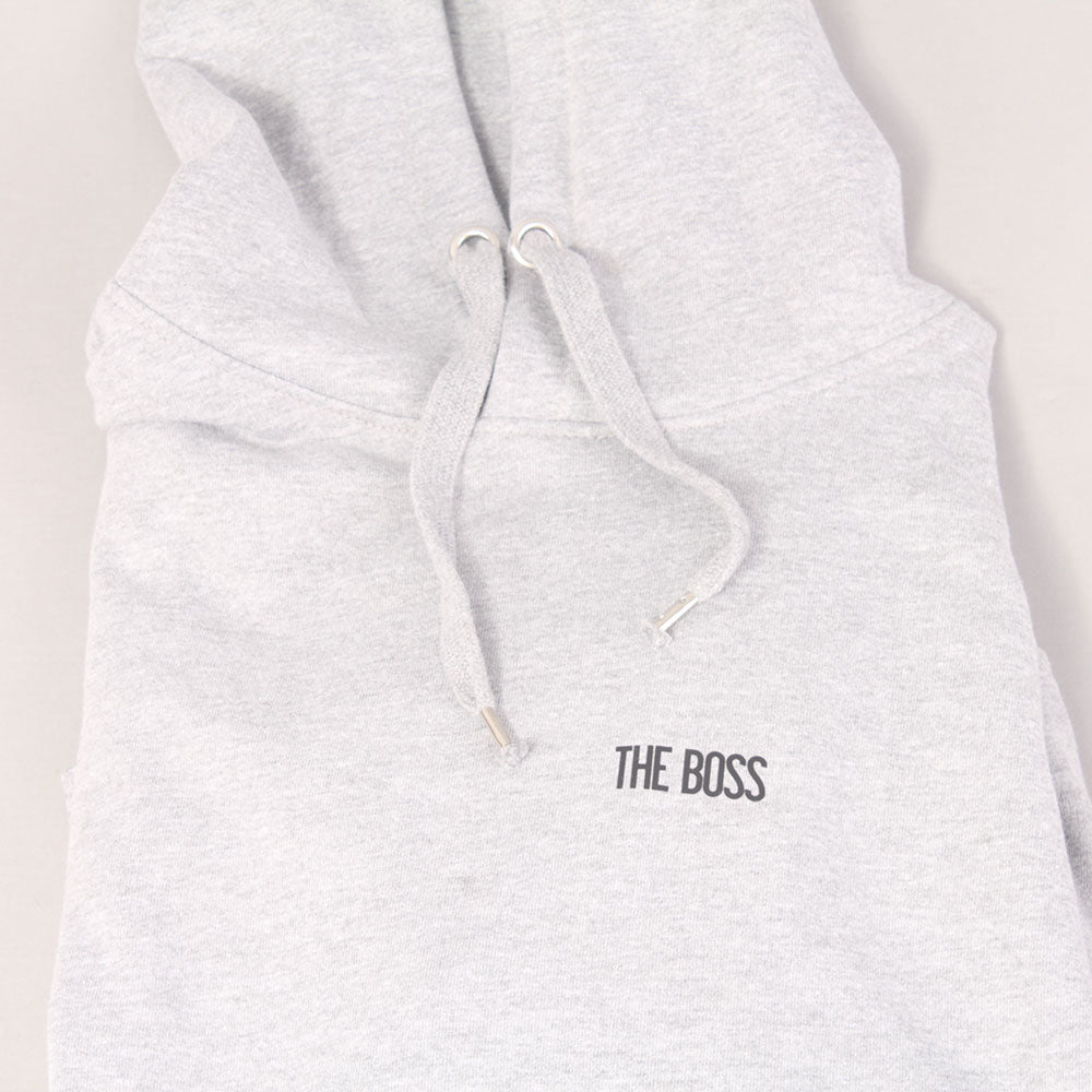 The Boss Mini Logo Hood - Ash Grey