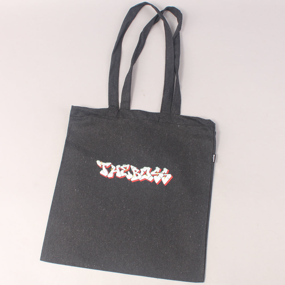 The Boss x Nicklas Beniam Letters Totebag - Black Melange