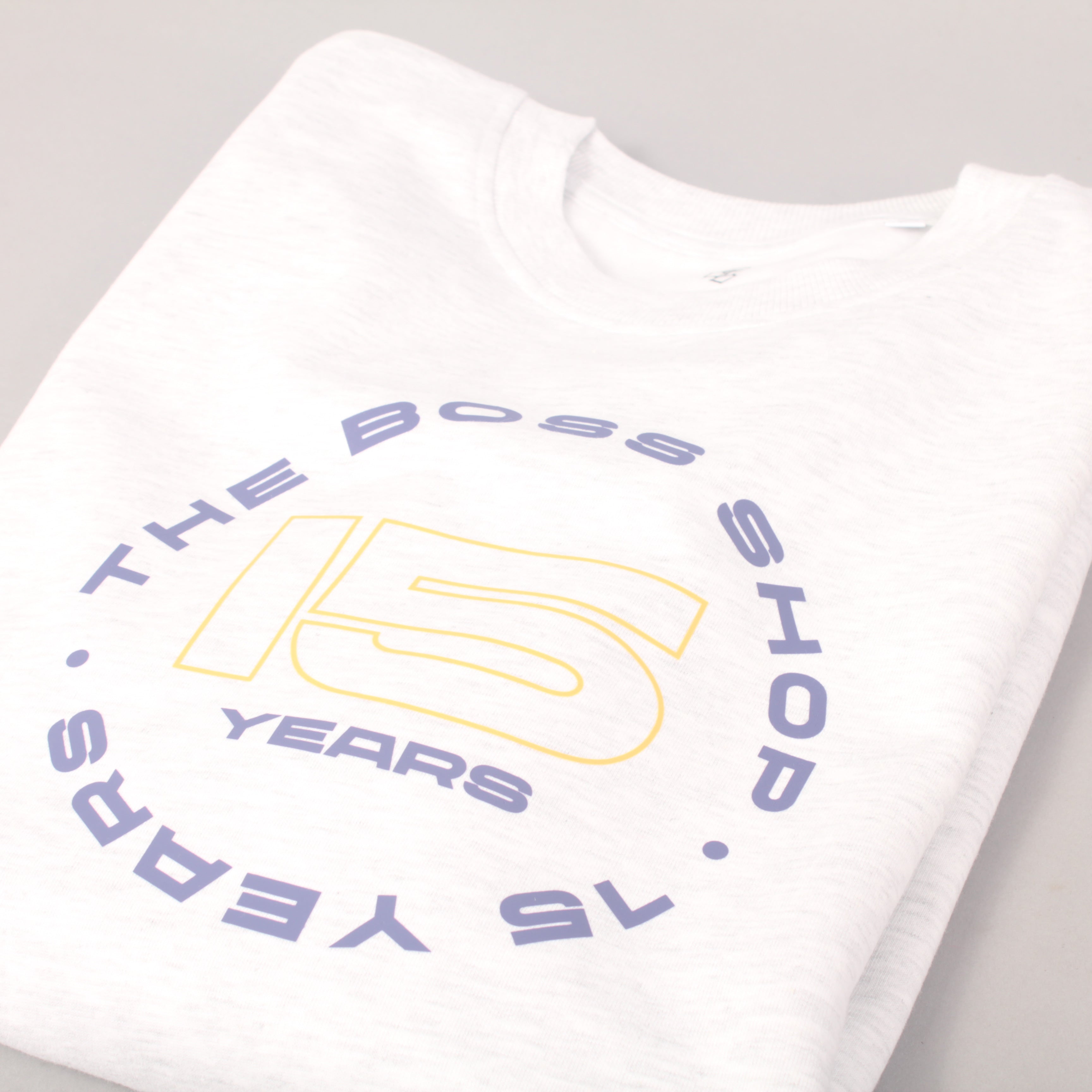 The Boss 15 Years Status Crewneck Sweater - Ash