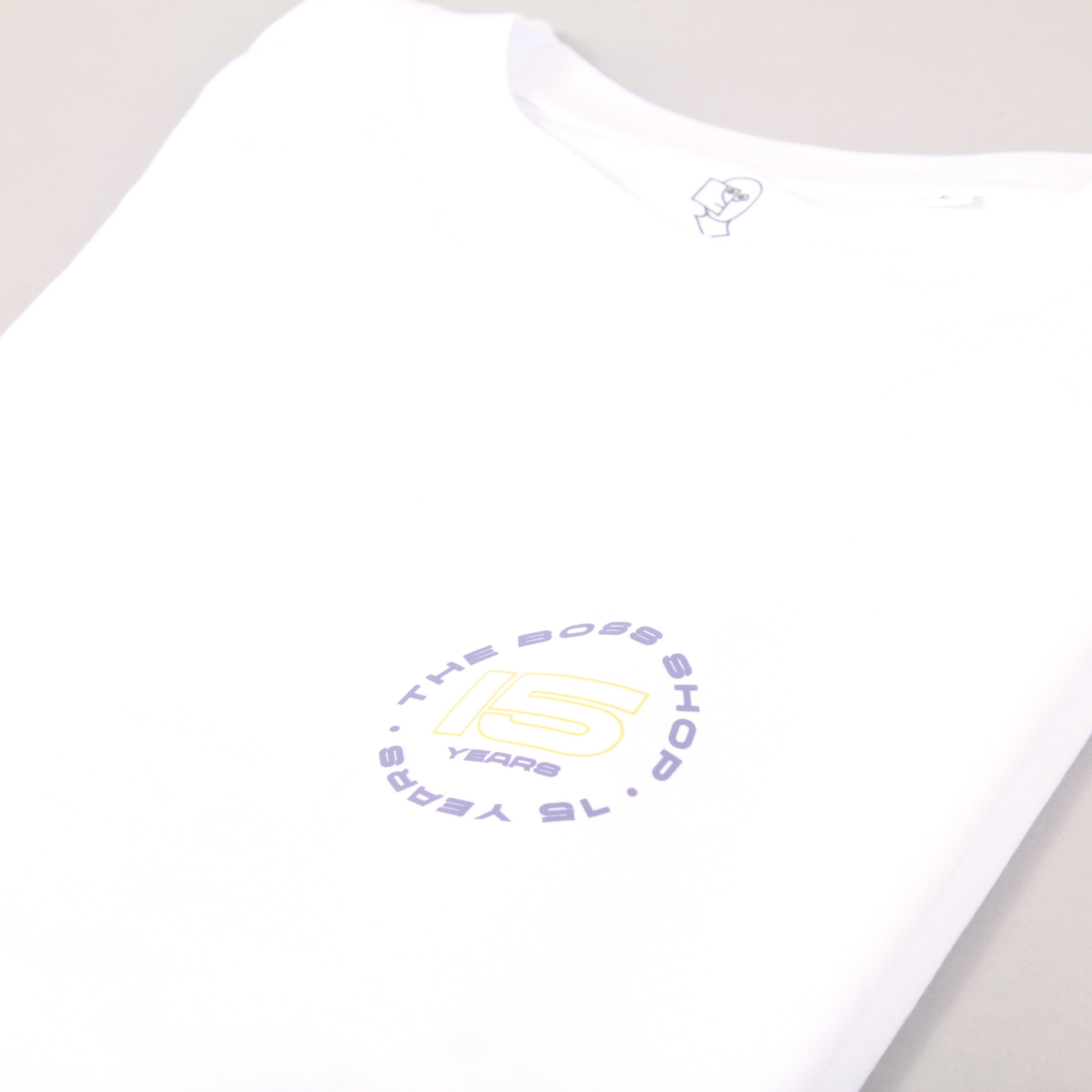 The Boss 15 years Status Small Logo T-shirt - White