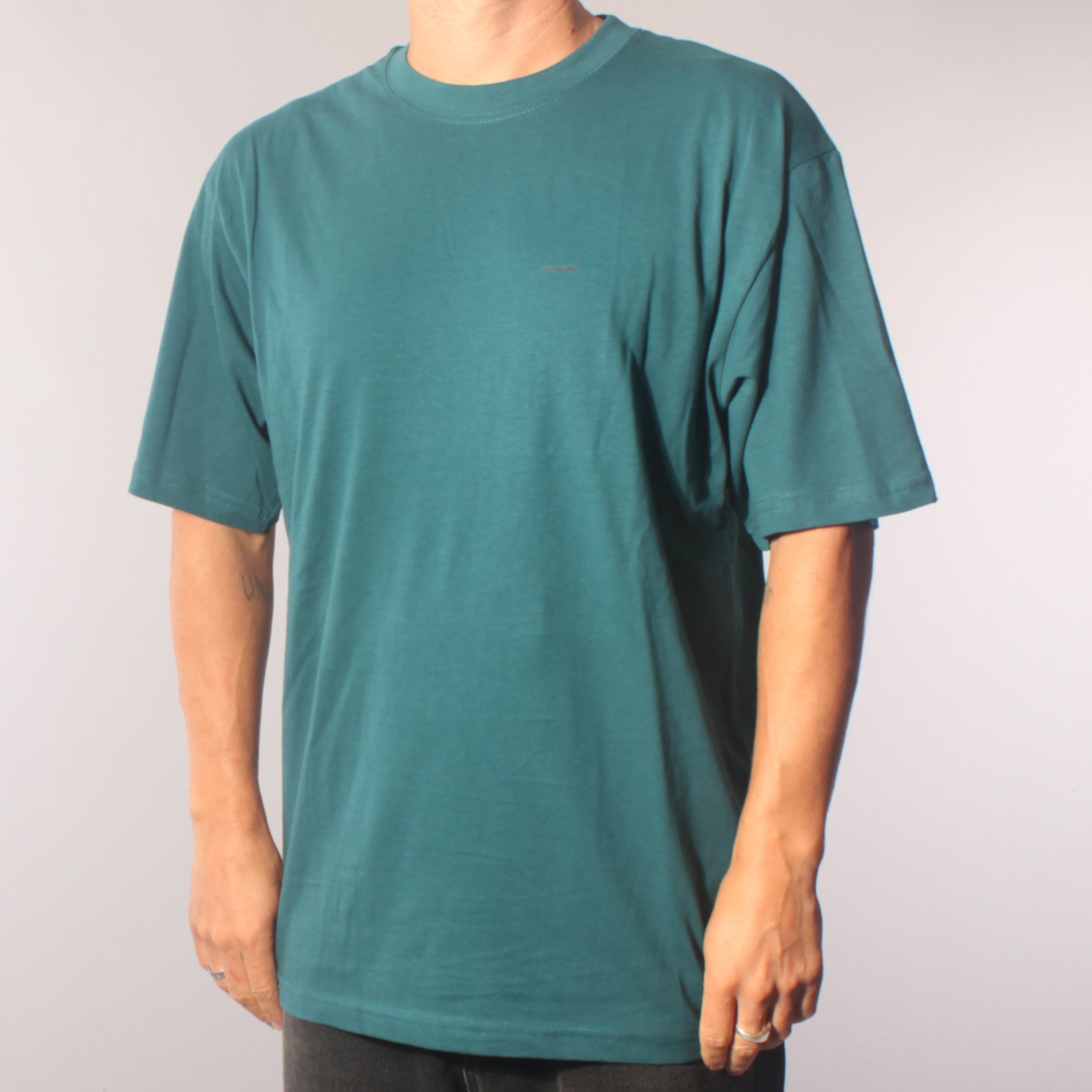 The Boss 16 Years Mini Script T-shirt - Emerald