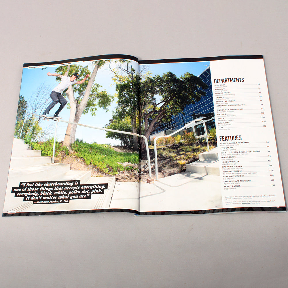 Thrasher Magazine Issue April 2026