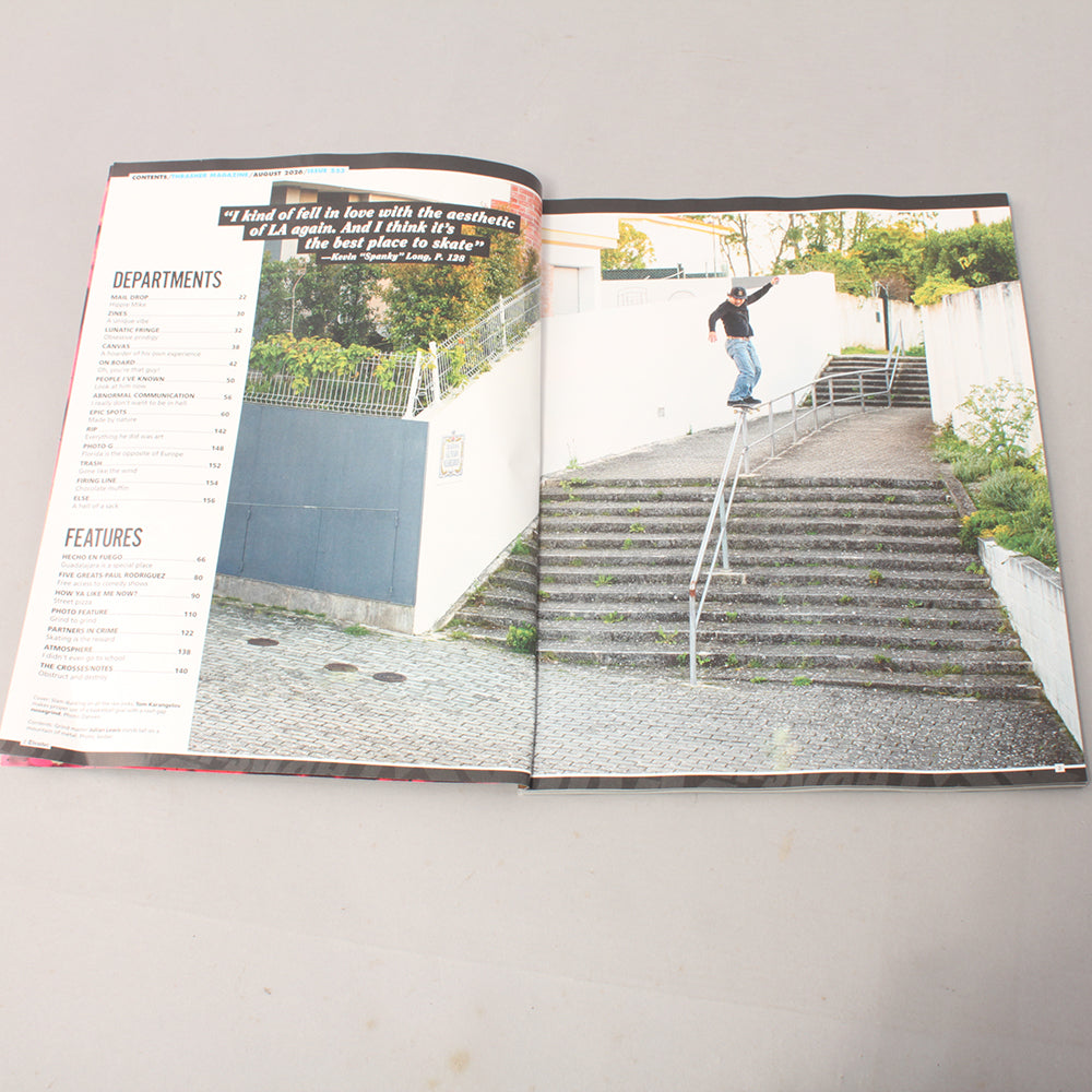 Thrasher Magazine Issue August 2026