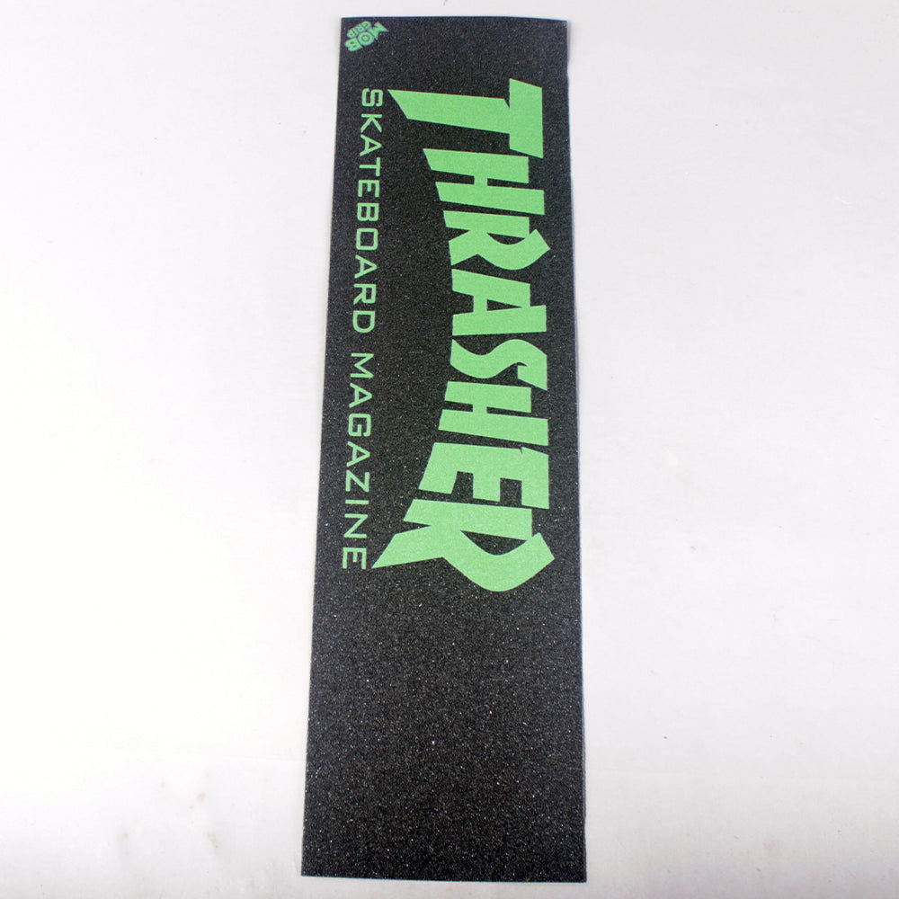 MOB Thrasher Mag Logo Griptape - Black / Green