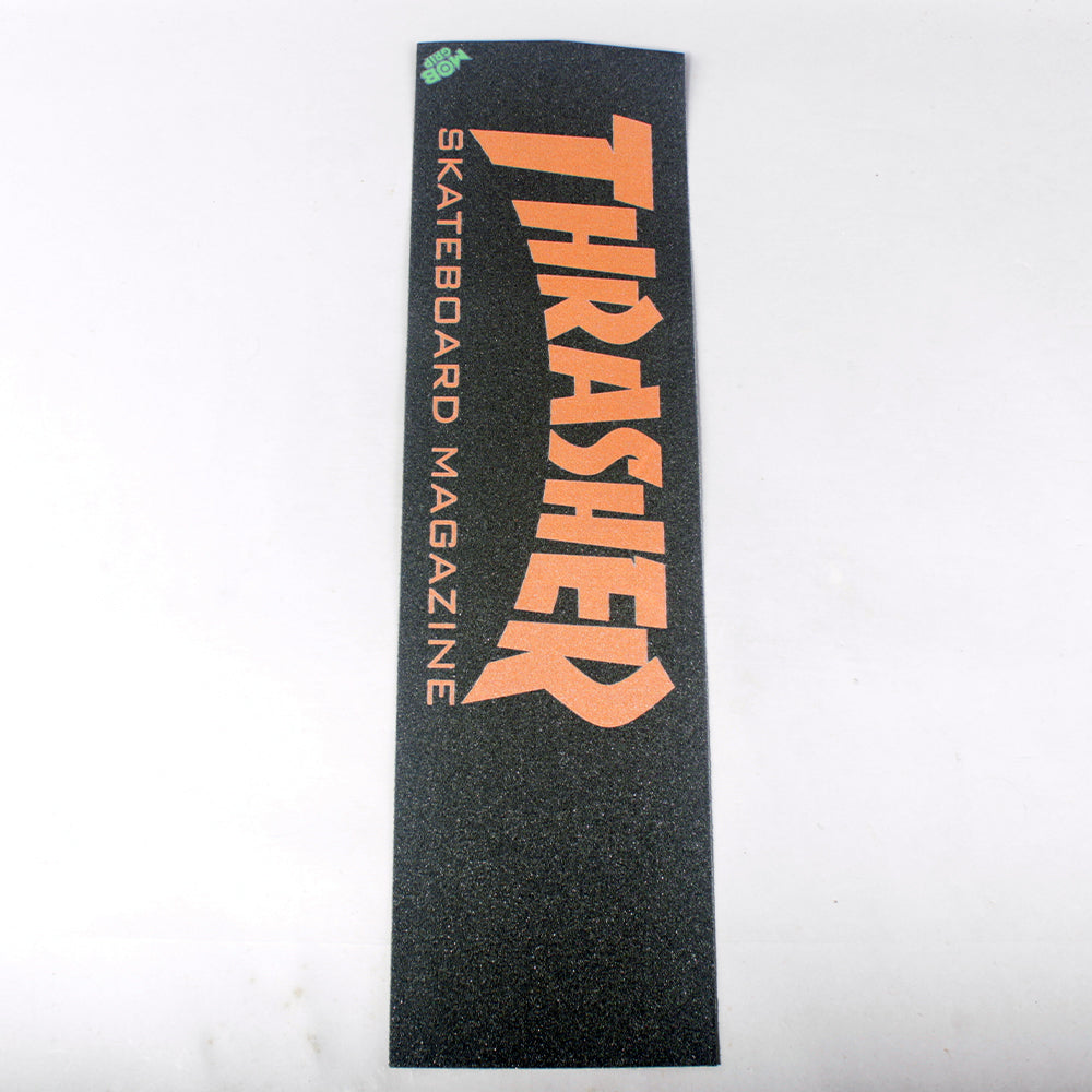 MOB Thrasher Mag Logo Griptape - Black / Orange
