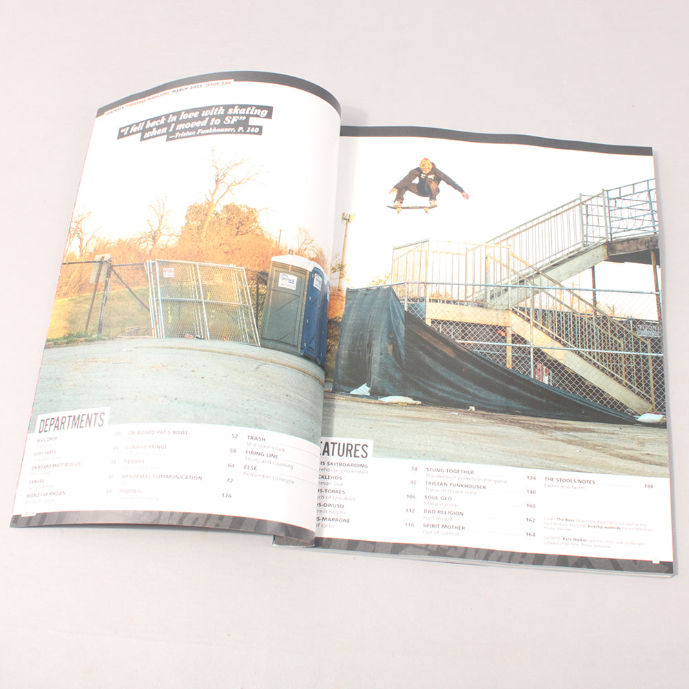  Thrasher Magazine Issue March 2025