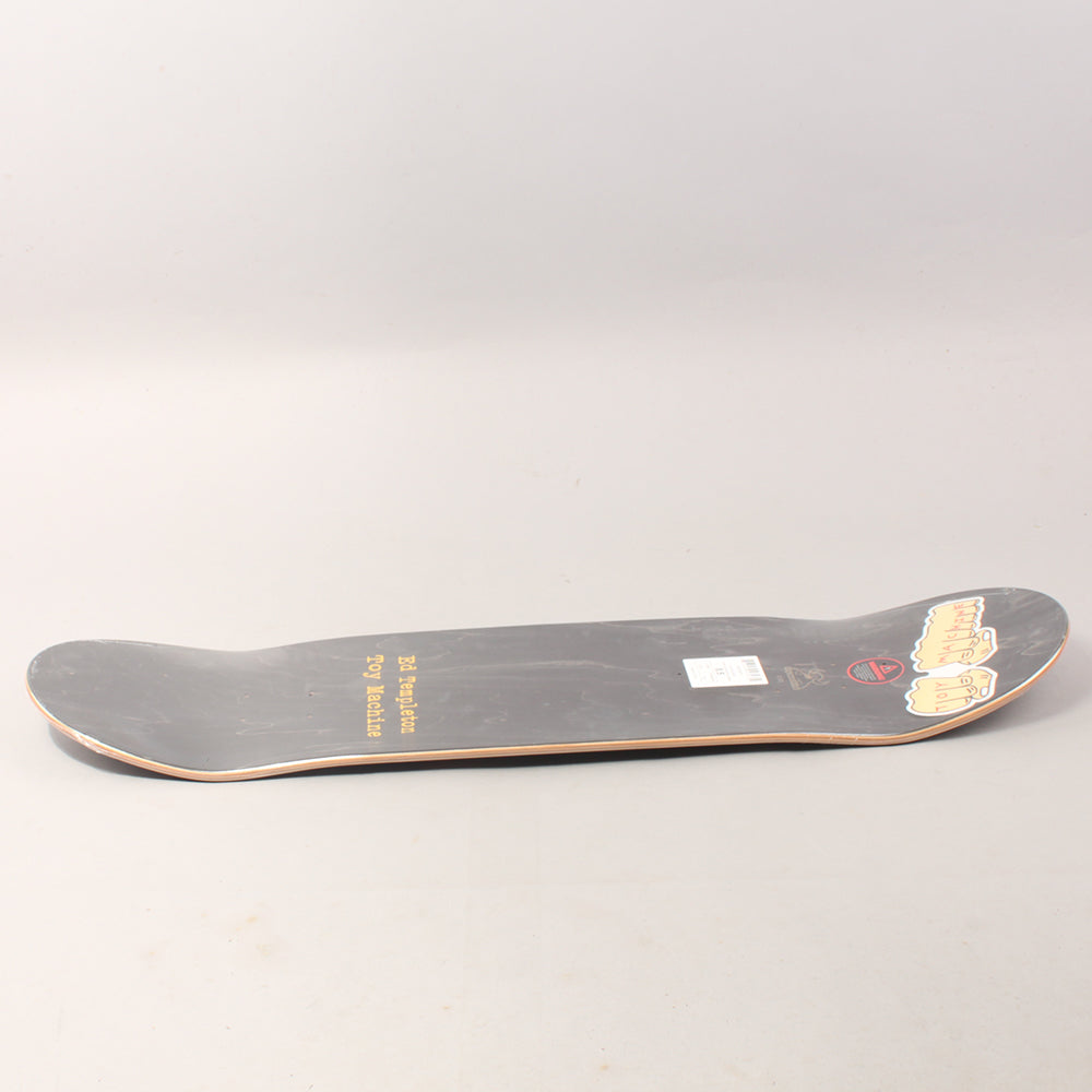 Toy Machine Ed Templeton Charred Cross Skateboard Deck