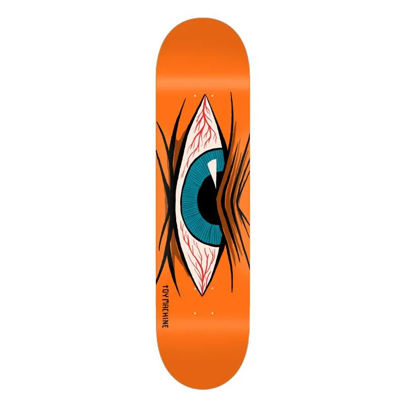 Toy Machine Mad Eye Skateboard Orange Deck