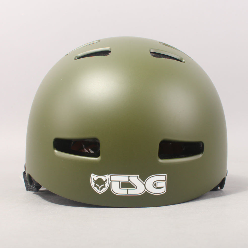 TSG Evolution Solid Color Helmet - Satin Olive