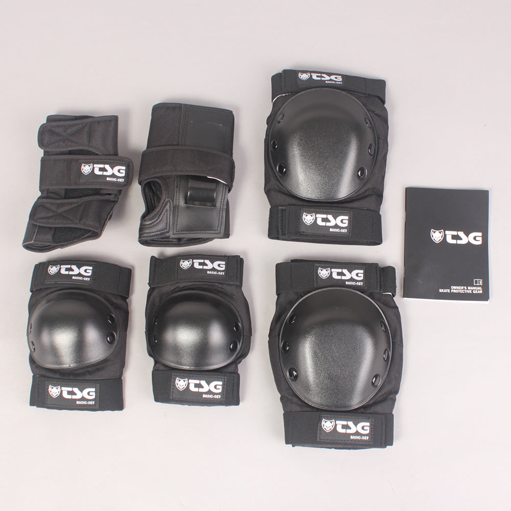 TSG JUNIOR Protection Set - Black