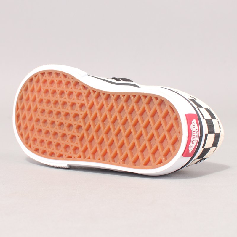 Vans Classic Slip On Kids - Black/White/Checkerboard