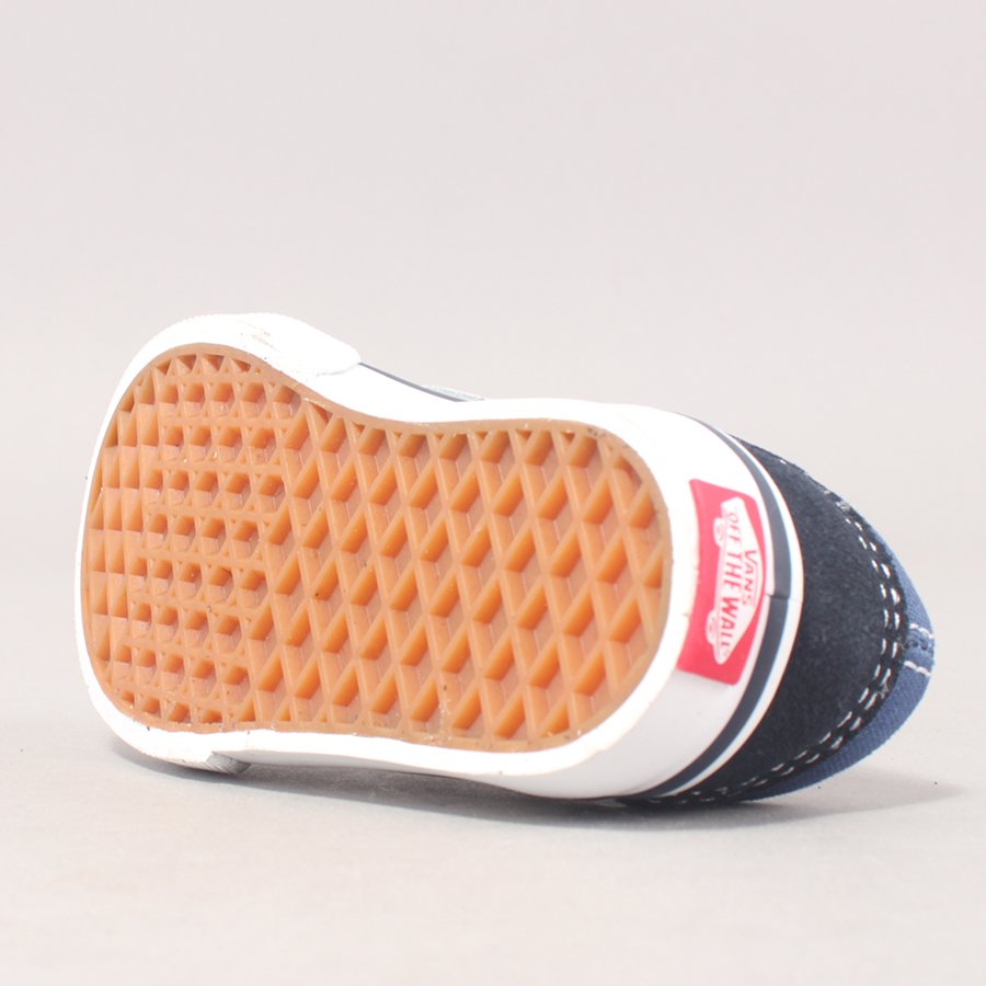 Vans Old Skool Youth Velcro - Navy/White