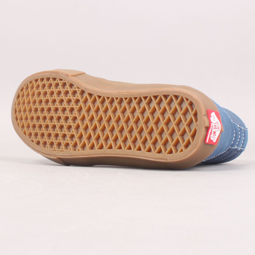 Vans Skate Sk8-Hi - Dark Denim Suede/Gum