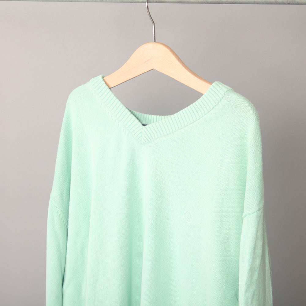 VINTAGE LS Knit - Lime