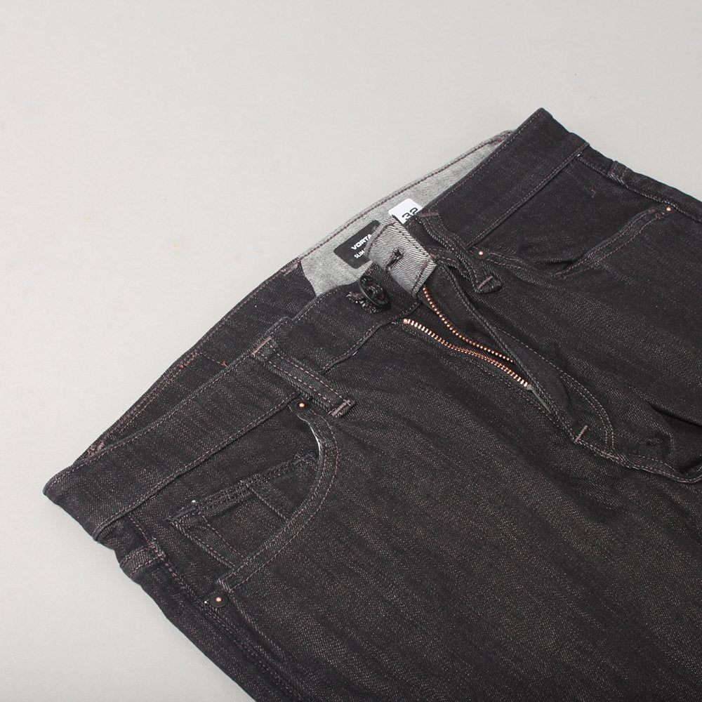 Volcom Vorta Youth Denim Jeans - Black